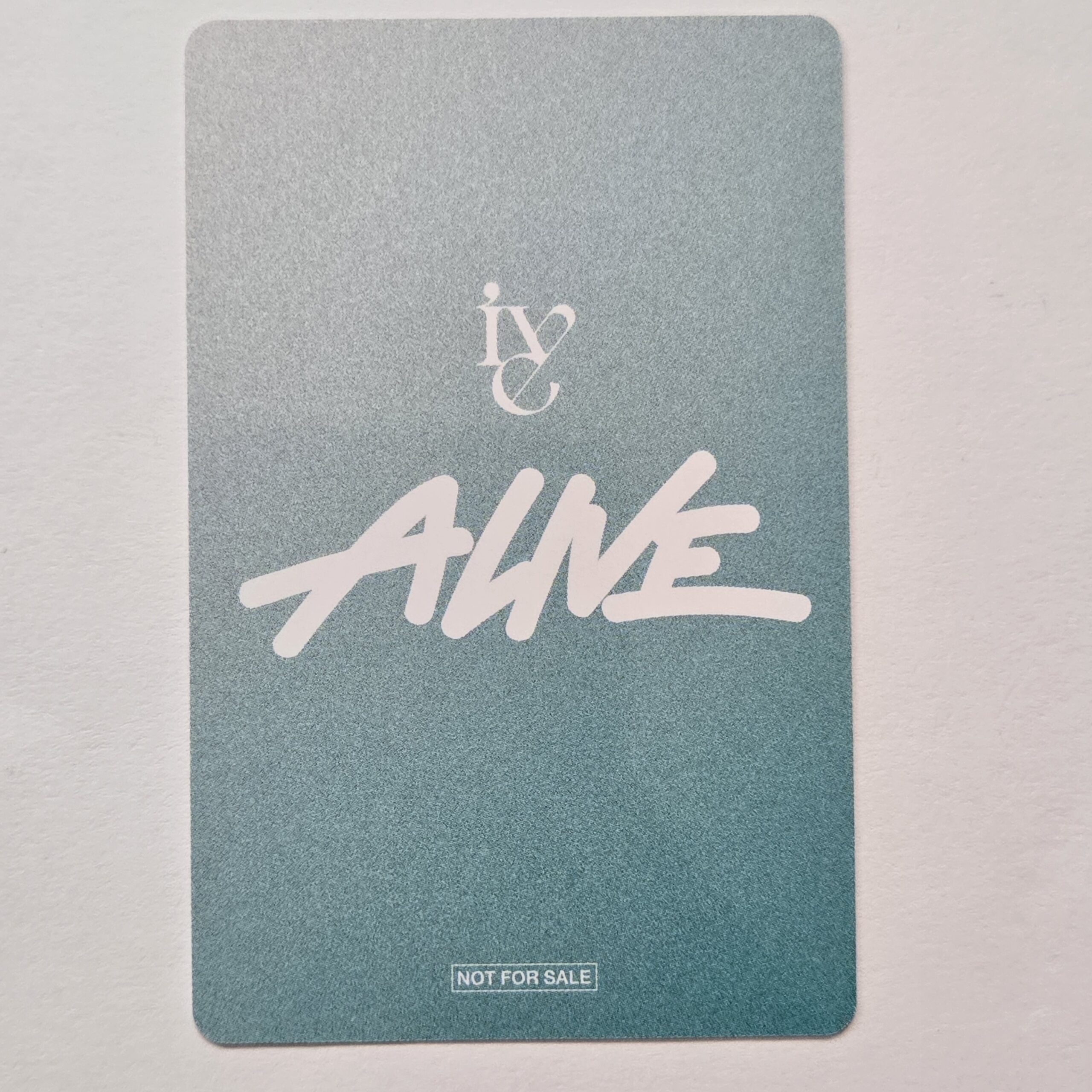 IVE ALIVE Photocard 38