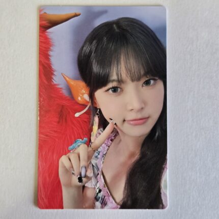 LE SSERAFIM CRAZY JP Regular ver photocard EUNCHAE