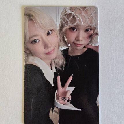 LE SSERAFIM CRAZY JP Weverse ver photocard CHAEWON SAKURA