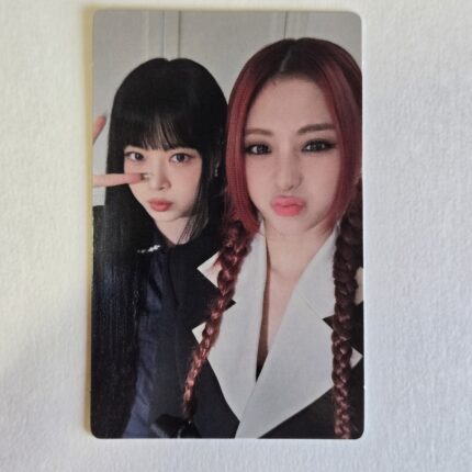 LE SSERAFIM CRAZY JP Weverse ver photocard YUNJIN EUNCHAE