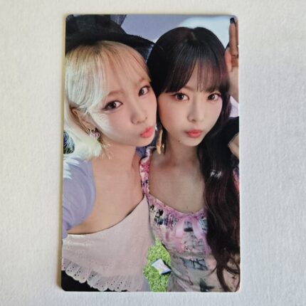 LE SSERAFIM CRAZY JP A ver photocard CHAEWON EUNCHAE