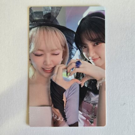 LE SSERAFIM CRAZY JP A ver photocard CHAEWON KAZUHA
