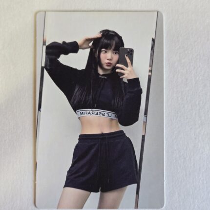 LE SSERAFIM UNFORGIVEN Compact ver photocard EUNCHAE
