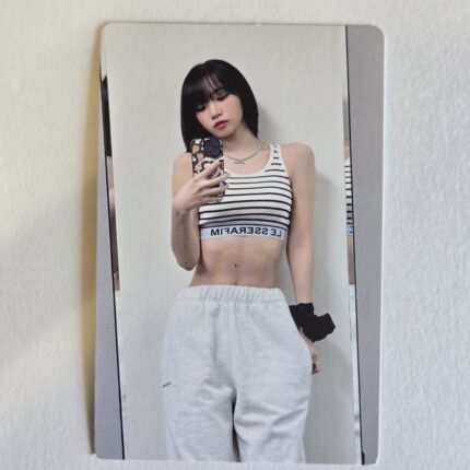 LE SSERAFIM UNFORGIVEN Compact ver photocard CHAEWON