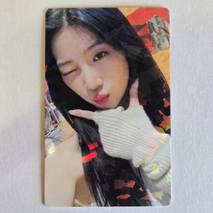 LE SSERAFIM UNFORGIVEN JP Weverse ver Photocard KAZUHA