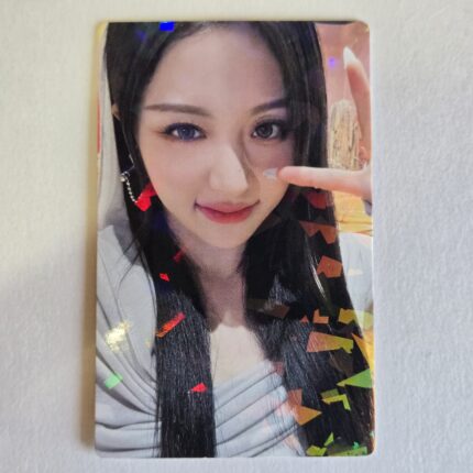 LE SSERAFIM UNFORGIVEN JP Weverse ver Photocard YUNJIN
