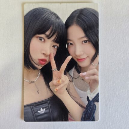 LE SSERAFIM UNFORGIVEN JP Photocard Unit KAZUHA EUNCHAE