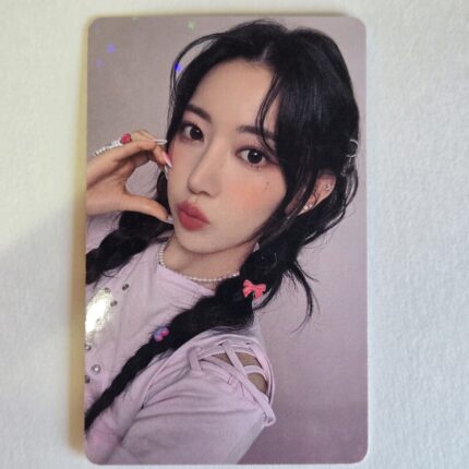 LE SSERAFIM UNFORGIVEN JP Photocard Weverse POB SAKURA