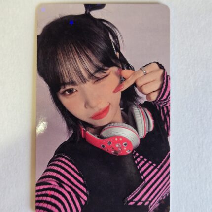 LE SSERAFIM UNFORGIVEN JP Photocard Weverse POB CHAEWON