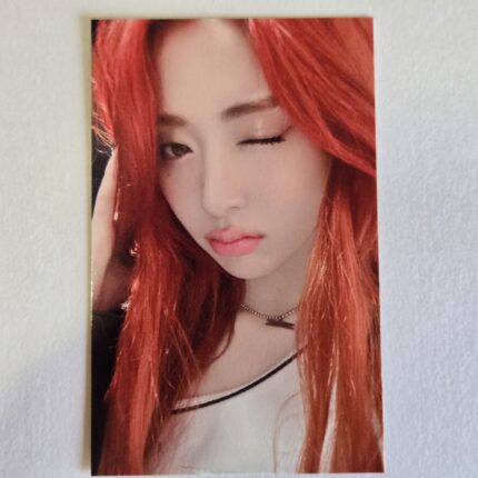 LE SSERAFIM UNFORGIVEN UMS Lucky Draw photocard YUNJIN