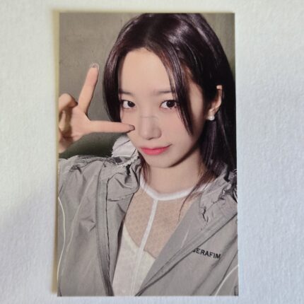 LE SSERAFIM UNFORGIVEN UMS Lucky Draw photocard KAZUHA