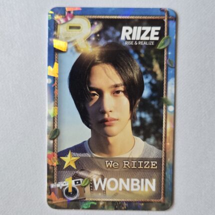 RIIZE SUPERSTAR Photocard WONBIN