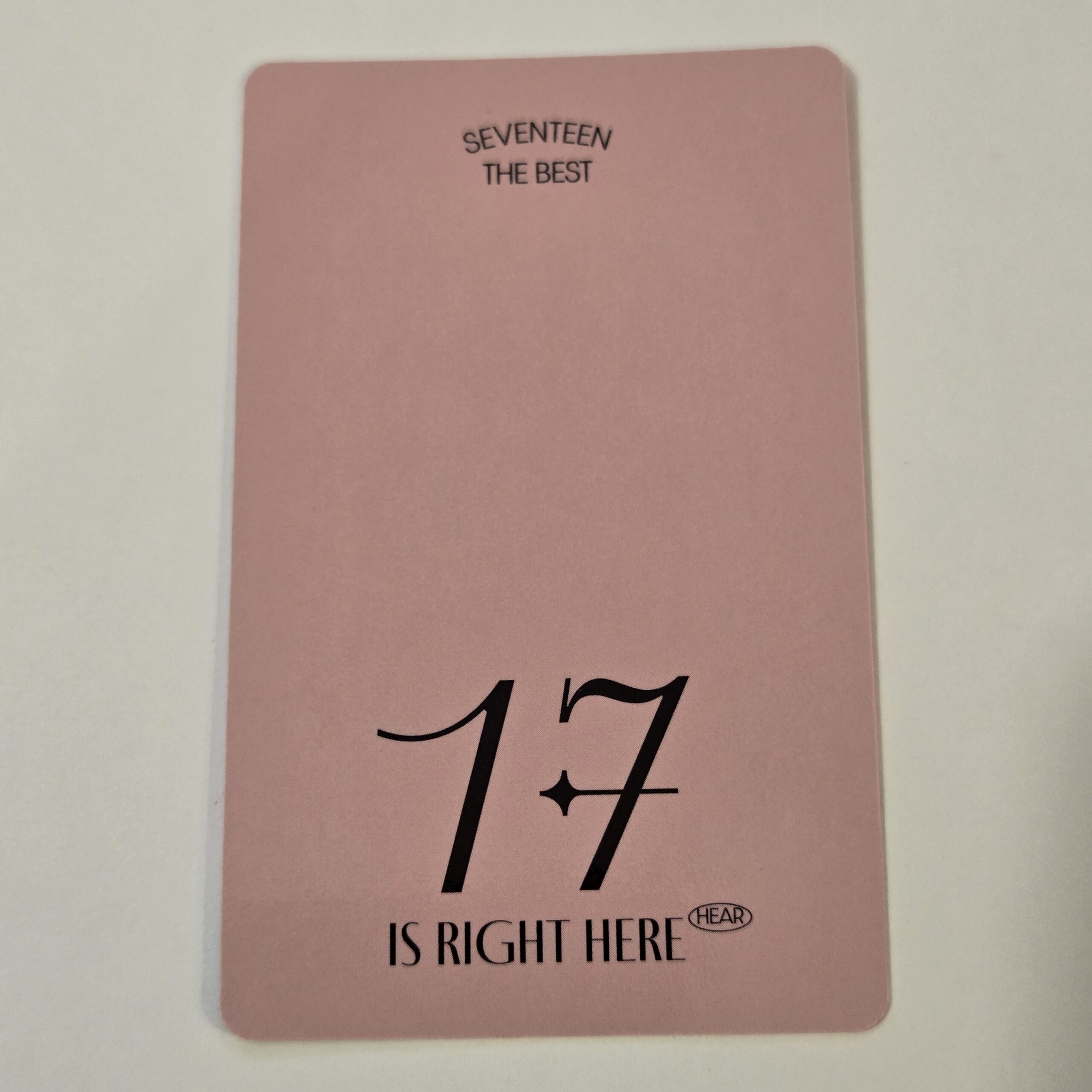 Seventeen 17 is right here 14