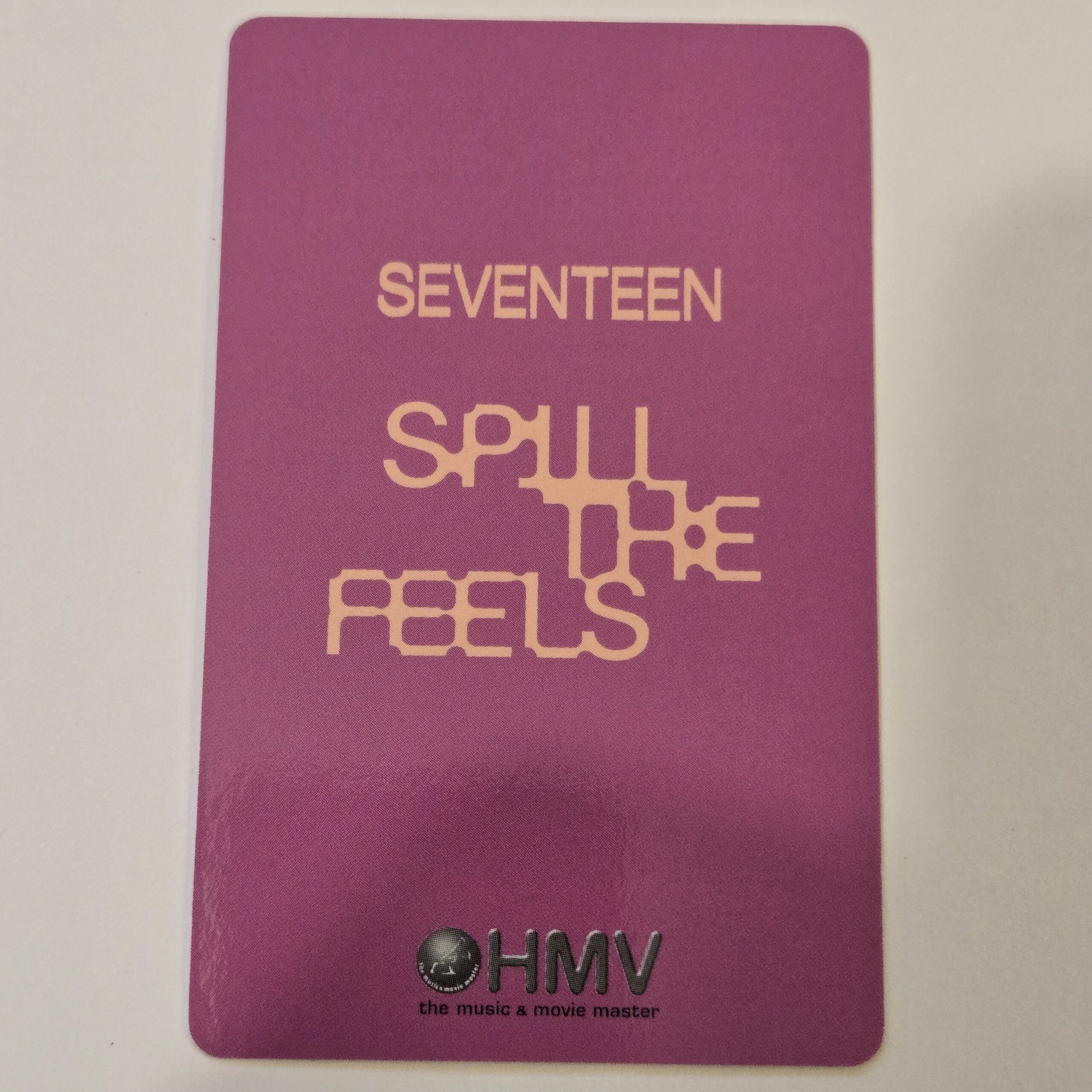 Seventeen Spill the Feels HMV 16